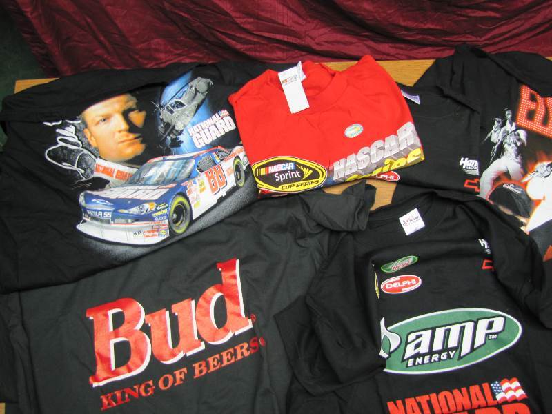 6 Dale Earnhardt related T-Shirts