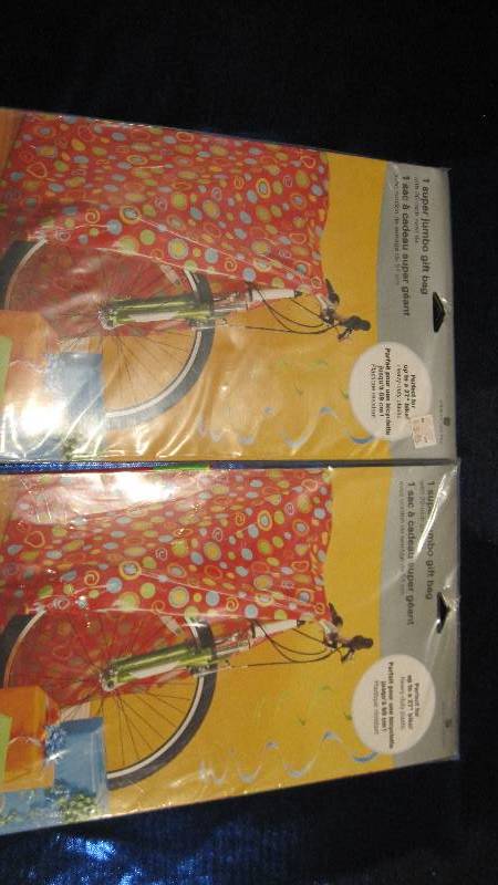 2 Super Jumbo Gift Bags