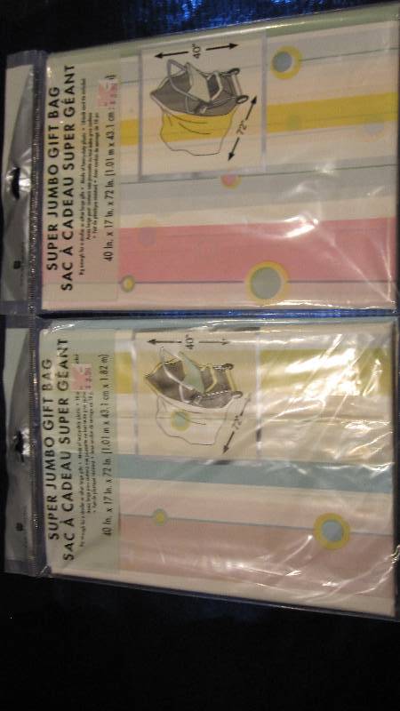 2 Super Jumbo Gift Bags