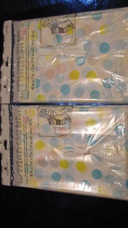 2 Super Jumbo Gift Bags