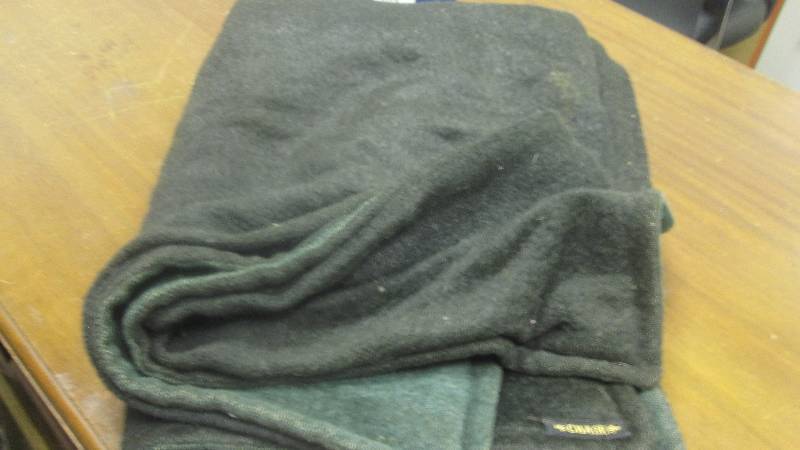 lot 51 image: Vintage Chase Horse hair carriage blanket