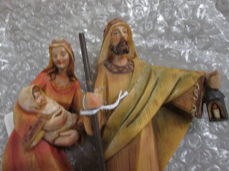 2 pc Resin Holy Family Set 8 inches...
