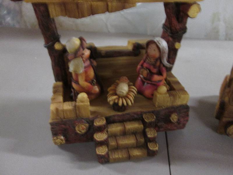 Lot of 2 1 pc Nativity Sets(1 Jose...