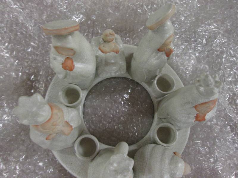 7.5 inch Nativity Candle Ring (5 in...