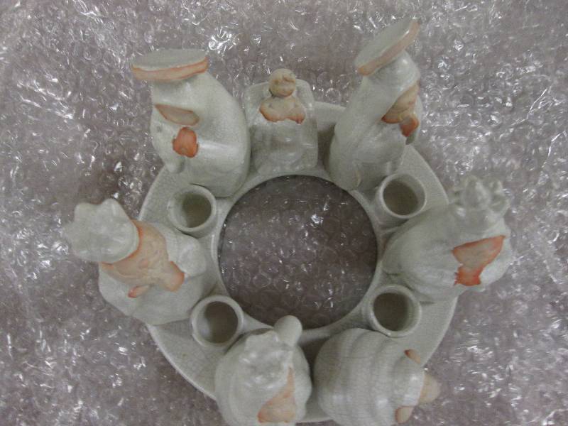 7.5 inch Nativity Candle Ring (5 in...