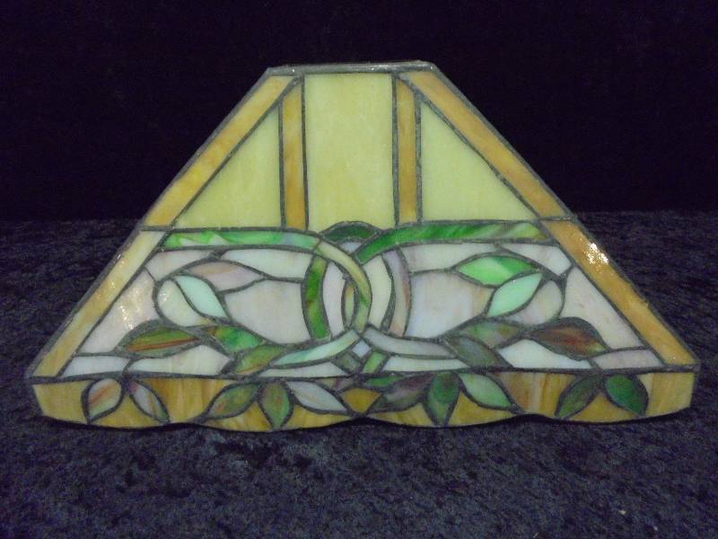 Lead Glass Wall Lamp, 7x14x4