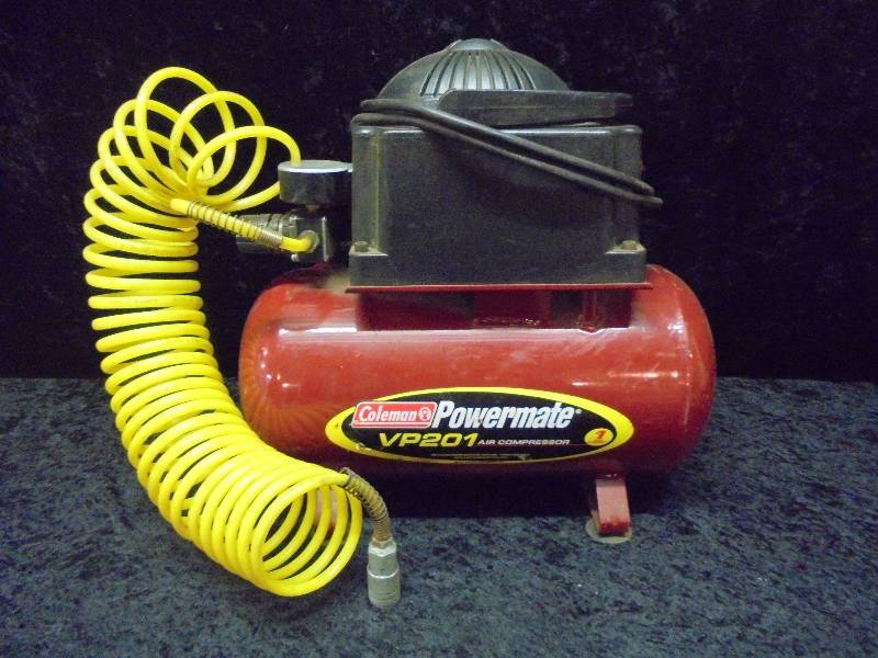 Coleman PowerMate Air Compressor, works