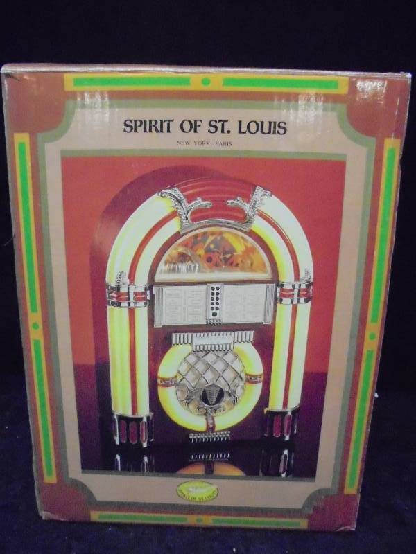 Spirit of St Louis Juke Box Radio, Lighted 1946 Replica, 14x10