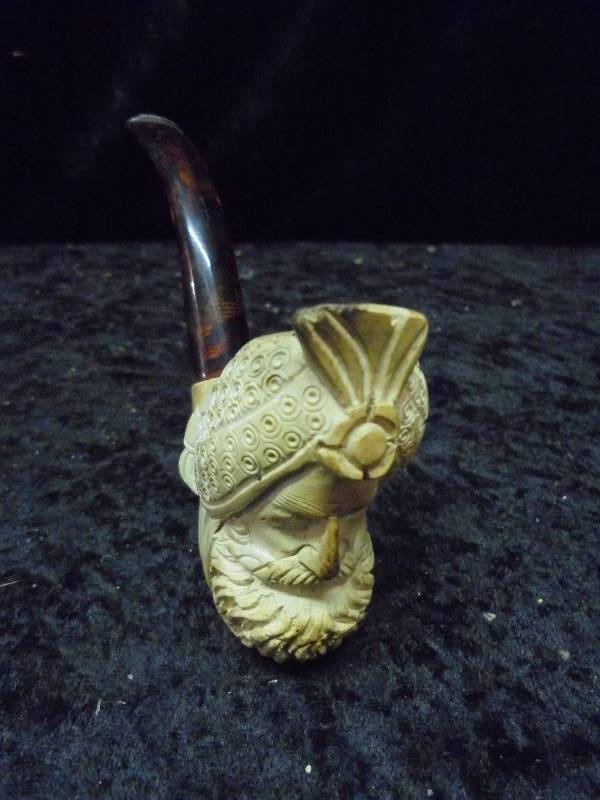 Tobacco Pipe - Carved Face