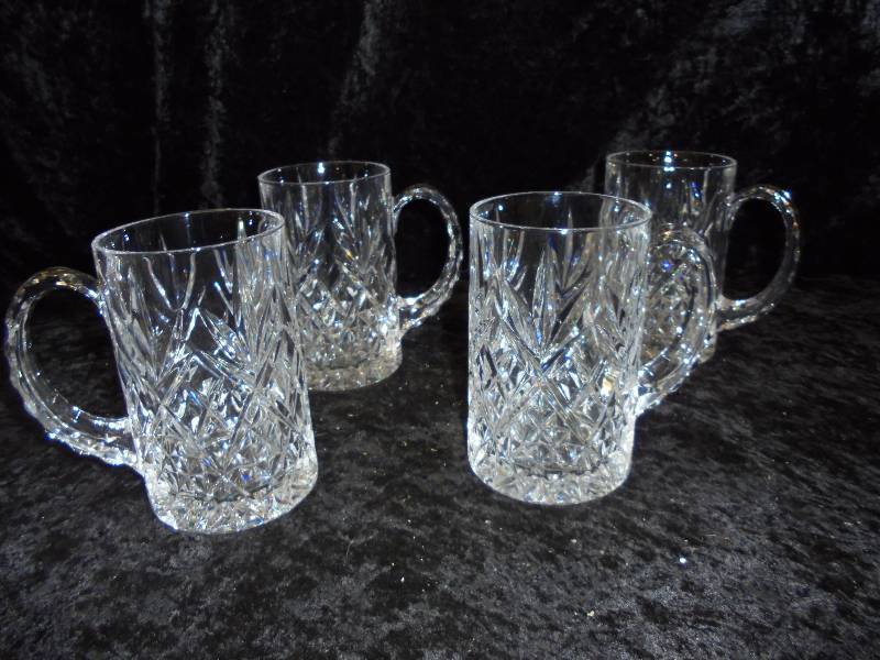 Lot - Beautiful Crystal Mugs
