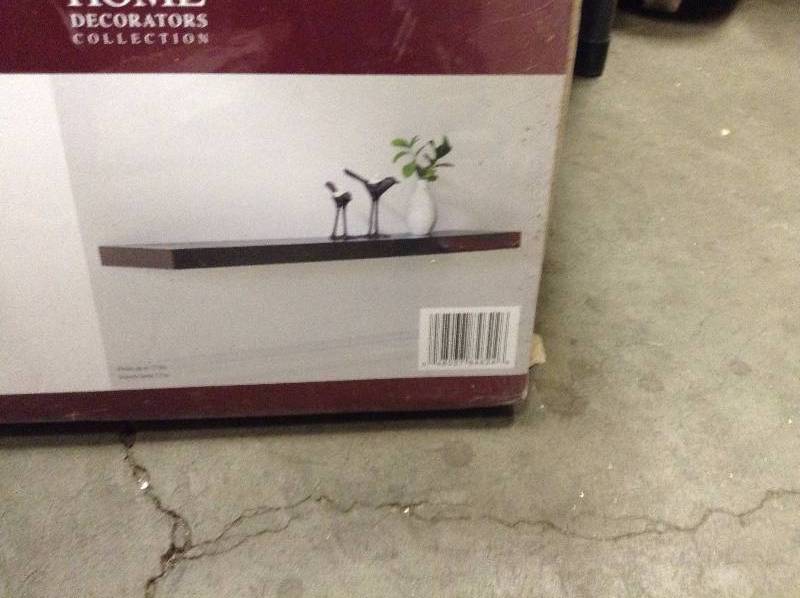 lot 57 image: Lot of 2 Wall shelves