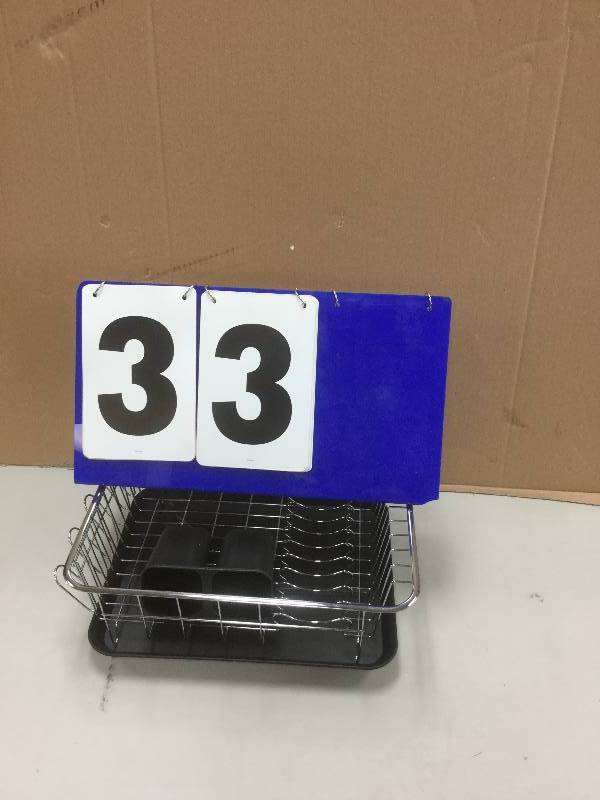 lot 33 image: Farberware Compact Dish Drying Rack