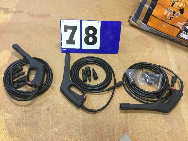 lot 78 image: Lots of Power Care Pressure Washer Trigger Guns