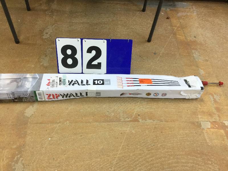 lot 82 image: ZipWall 10 ft. ZipWall 10 ZP2 ZipPole Spring-Loaded Poles f