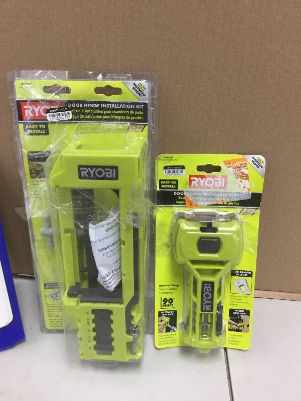 lot 124 image: Lot of Ryobi Door intallation Tools