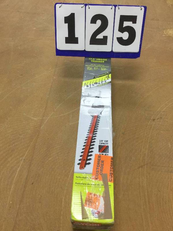 lot 125 image: Ryobi Expand it Hedge trimmer attachment