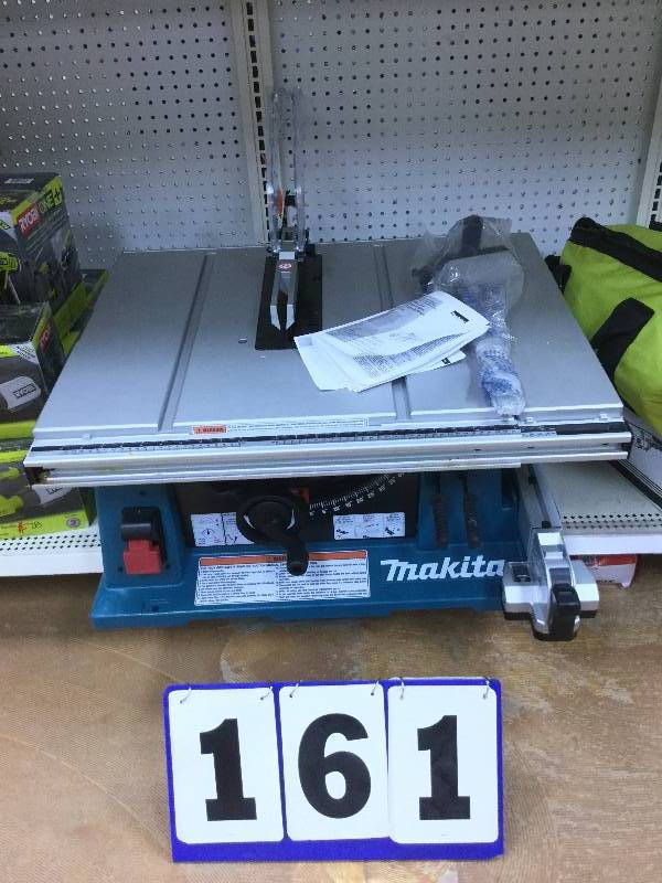 lot 161 image: Makita Table Saw Never used
