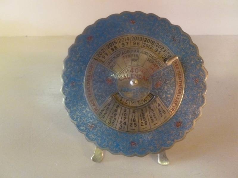 Brass Calendar