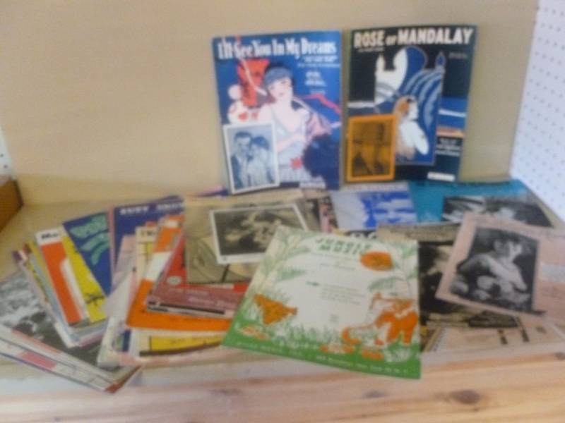 Vintage Sheet Music
