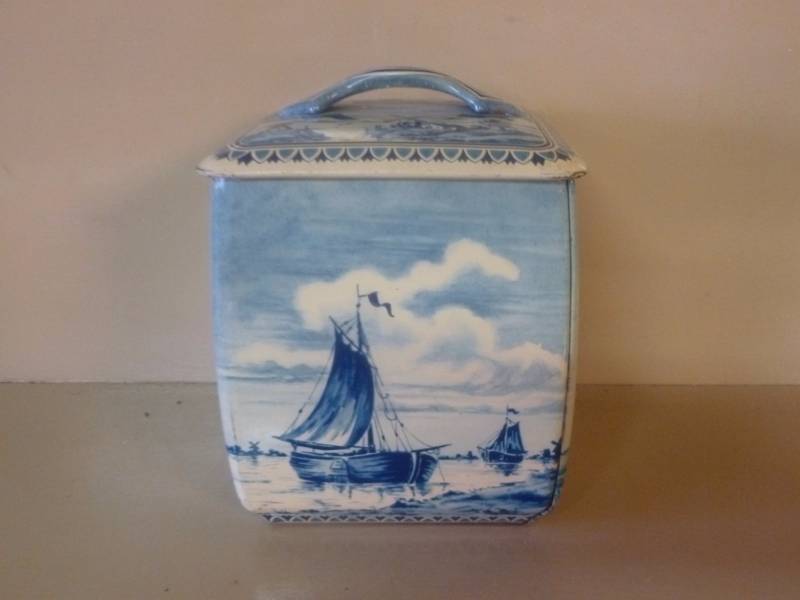 Vintage Metal Container