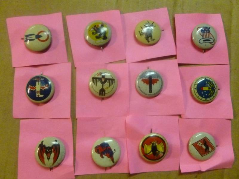Vintage Pinback Buttons