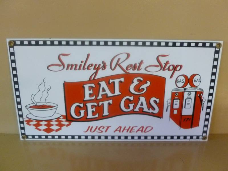 Porcelain Sign