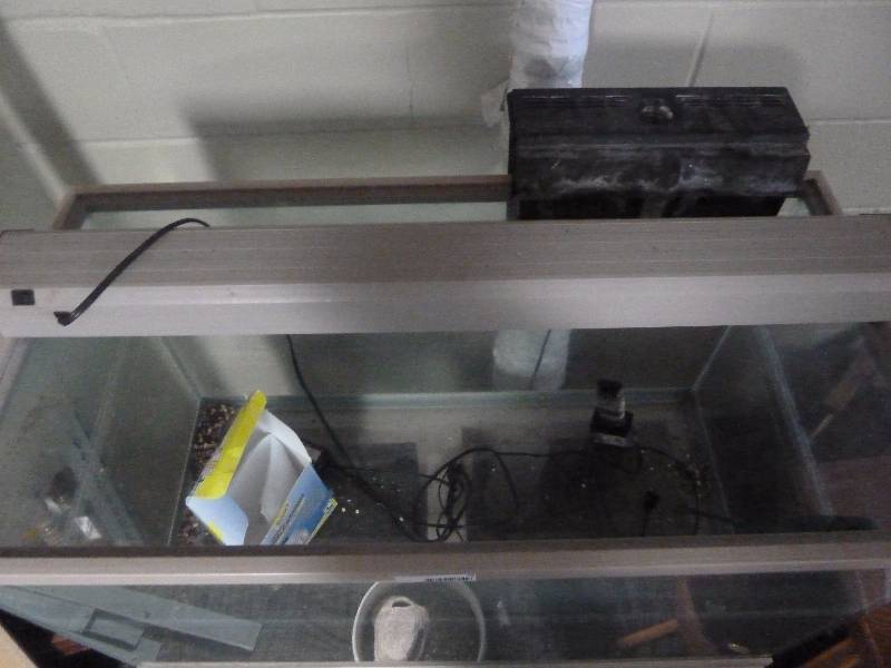 lot 79 image: Large Aquarium on Stand