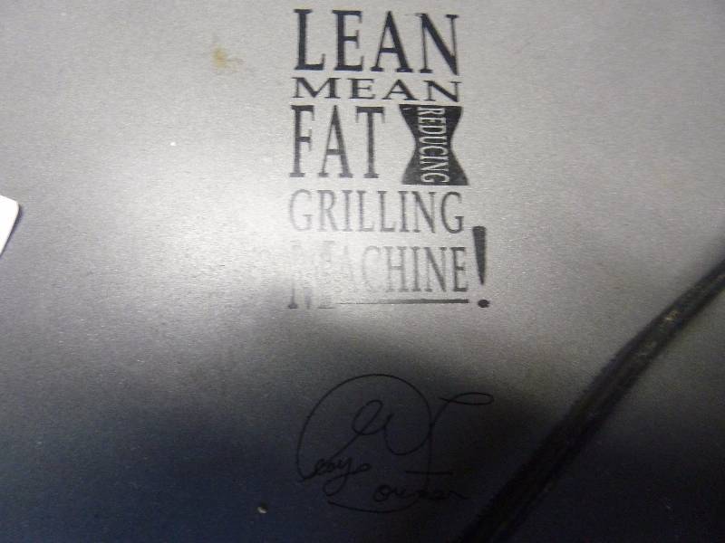 lot 92 image: Lean Mean Fat Grilling Machine
