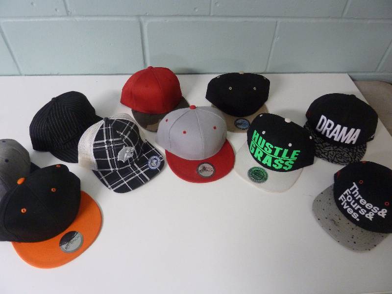 lot 124 image: Flat Bill Hats