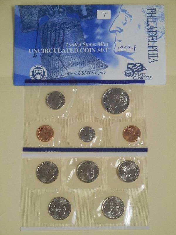 1999-P U.S. Mint Proof Set ...