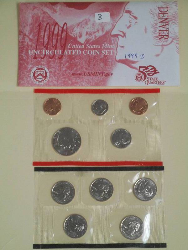 1999-D U.S. Mint Proof Set ...