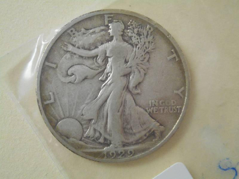 1929-S Walking Libert Half Dollar ...