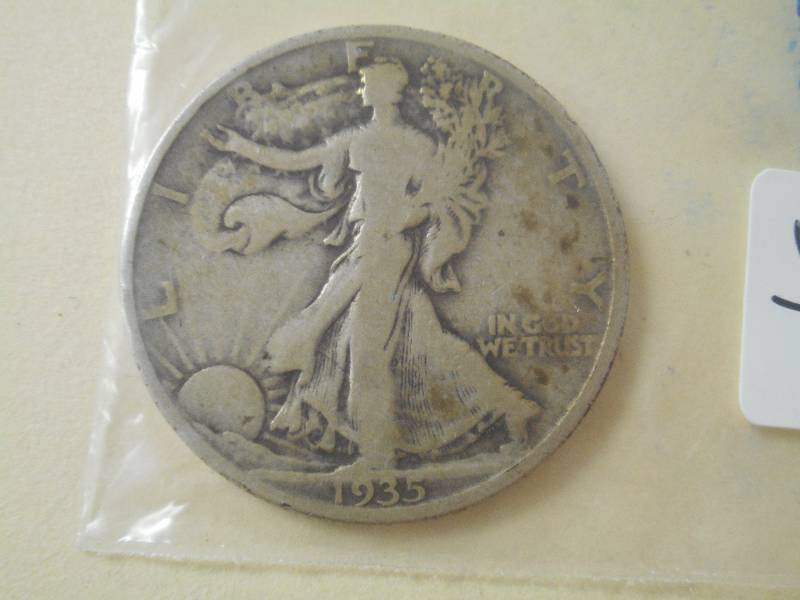 1935 Walking Liberty Half Dollar ...