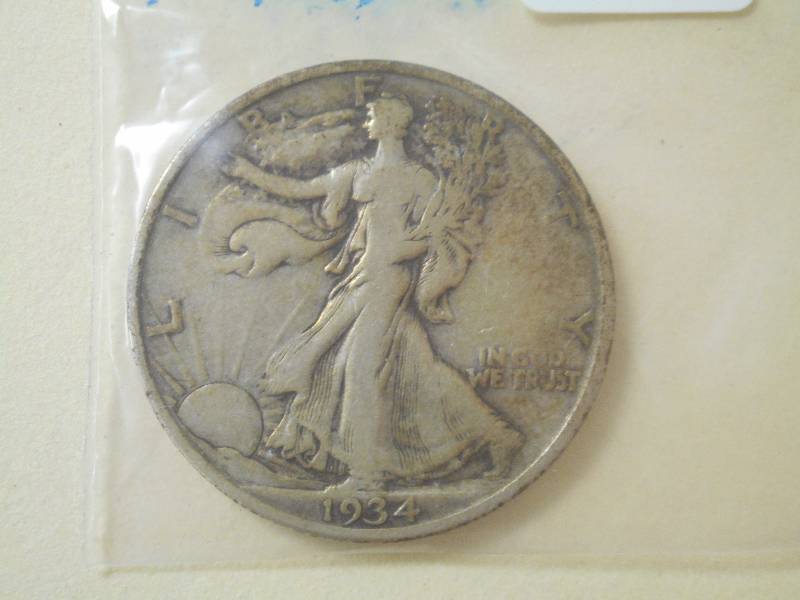 1934 Walking Liberty Half Dollar ...