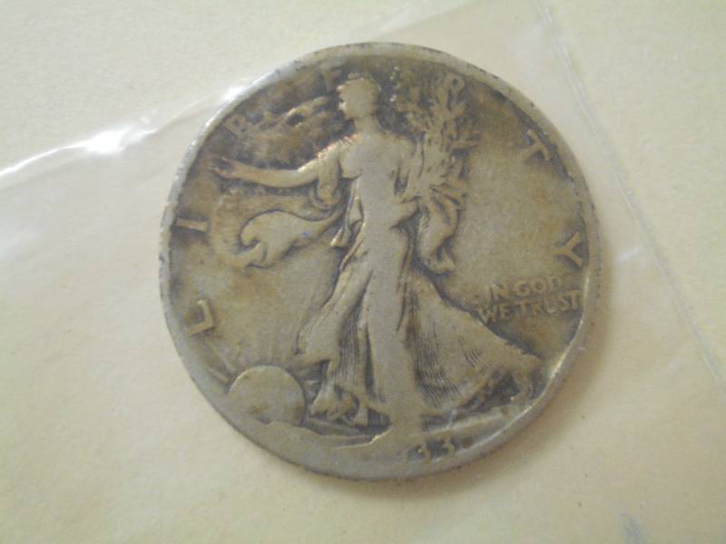 1933-S Walking Liberty Half Dollar ...