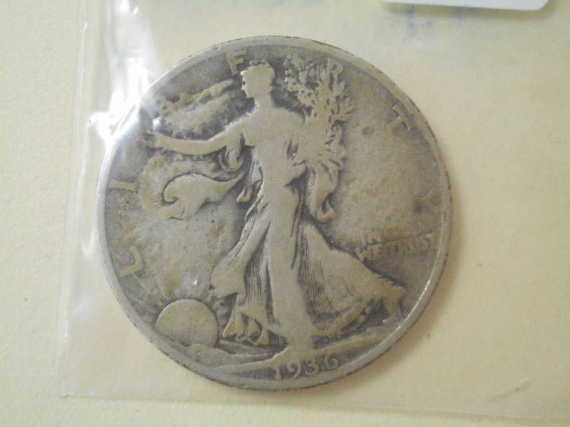 1936 Walking Liberyt Half Dollar ...