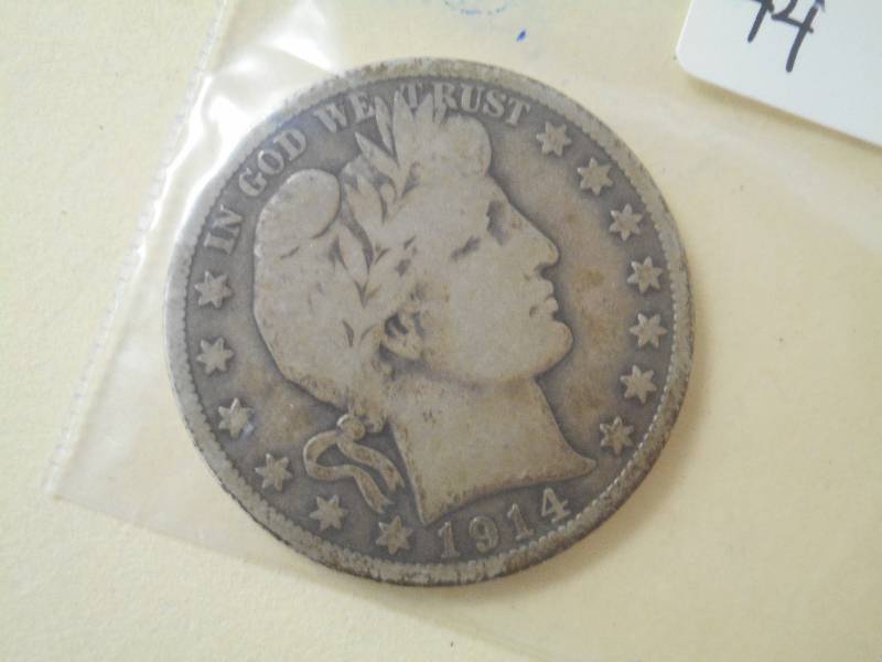 1914 Barber Half Dollar ...