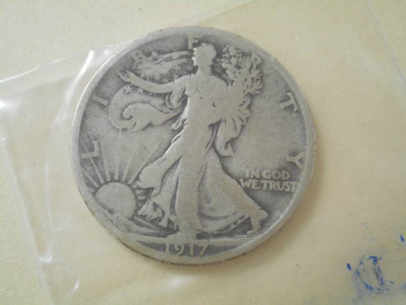 1917 Walking Libety Half Dollar ...