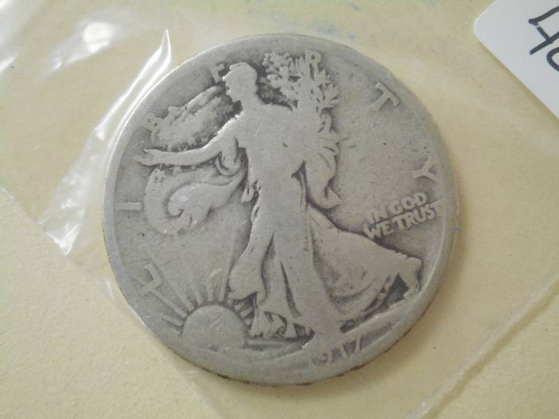 1917-S Walking Liberty Half Dollar ...