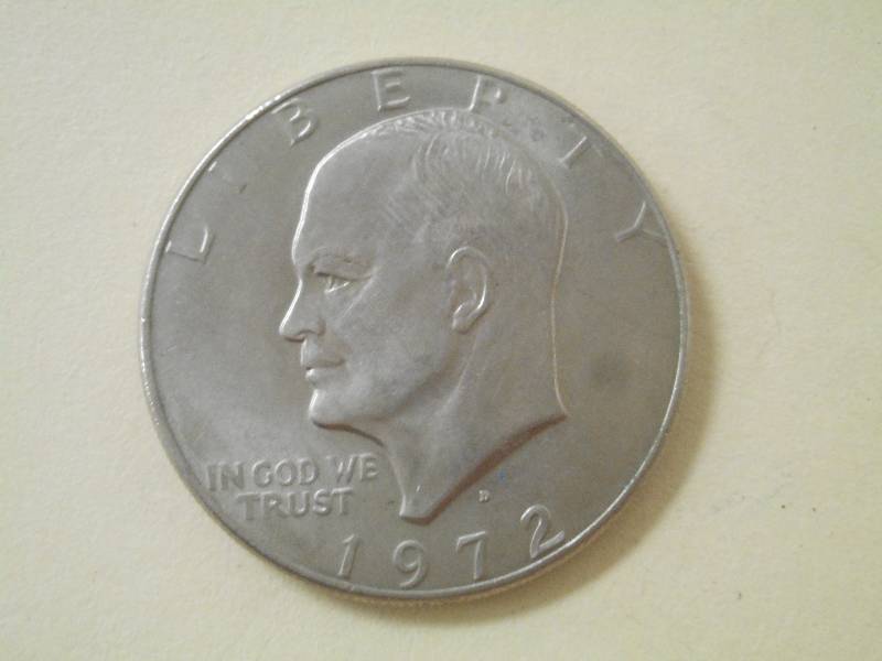 1972-D Eisenhower Dollar ...