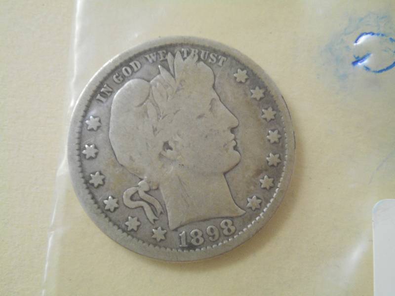 1898 Barber Quarter ...