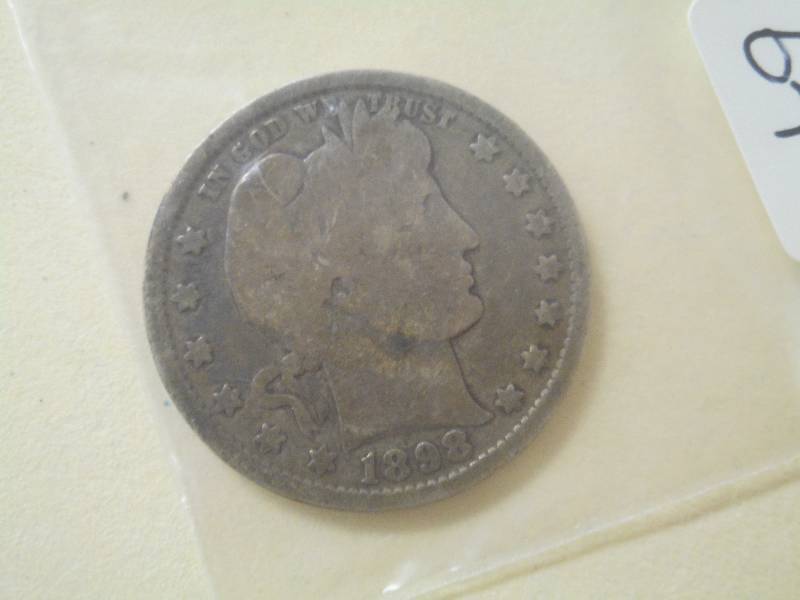 1898 Barber Quarter ...