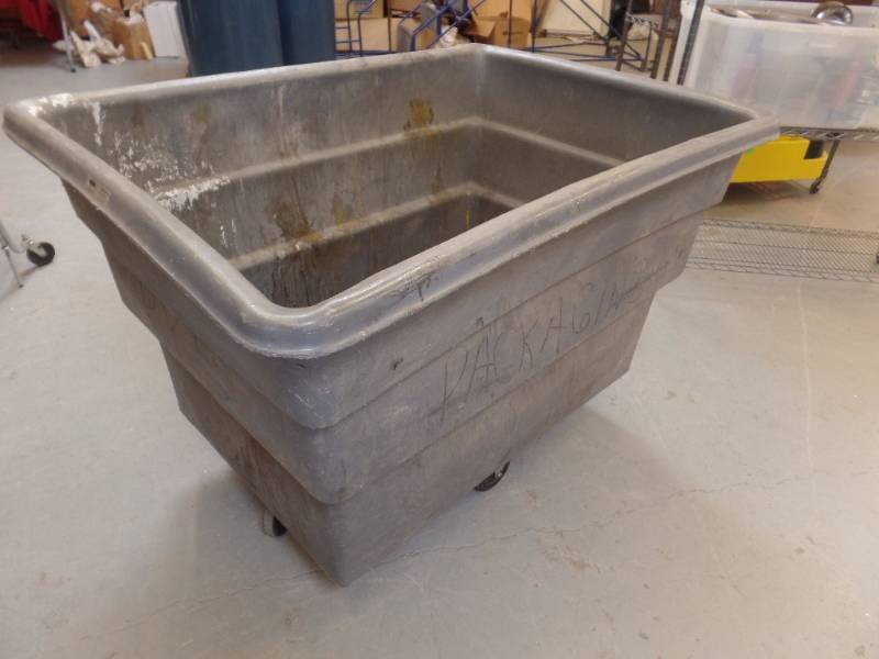 Rolling Trash Bin