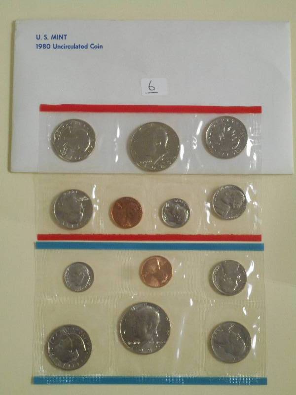 1980 US Uncirculated Set ...