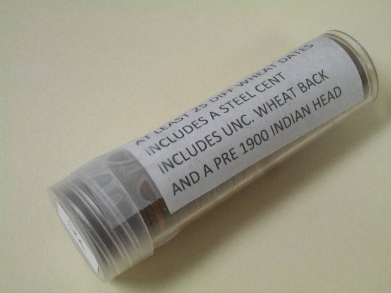 (1) Roll Of (50) Wheat & Indian Hea...