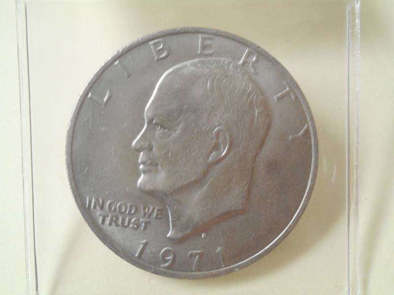 1971-D Eisenhower Dollar...