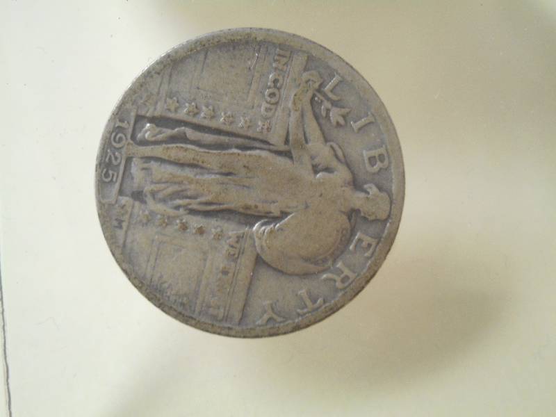 1925 Standing Liberty Quarter, 90% ...