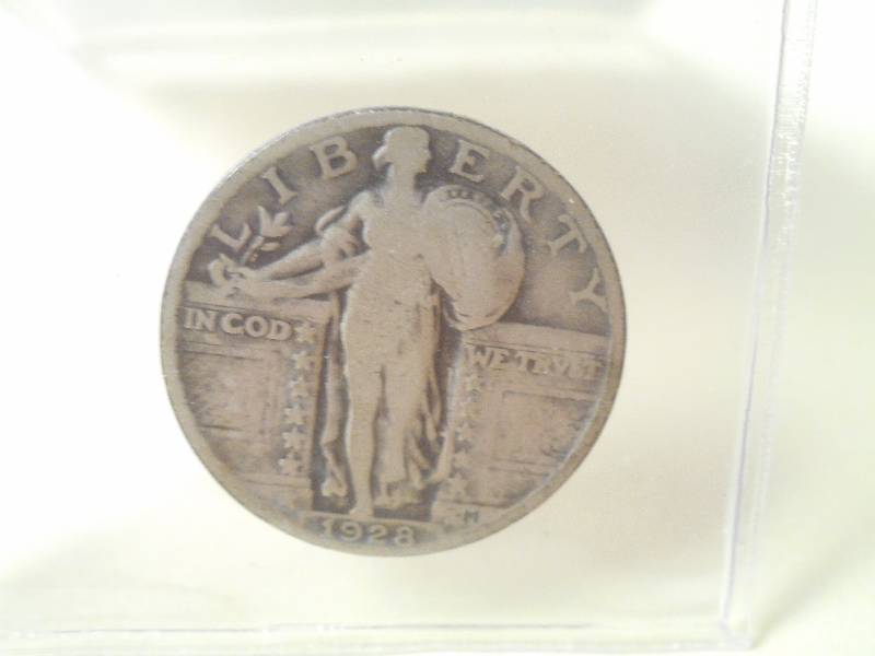 1928 Standing Liberty Quarter, 90% ...