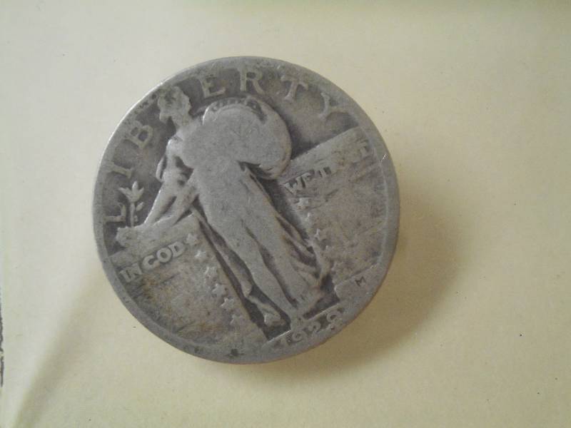1929 Standing Liberty Quarter, 90% ...