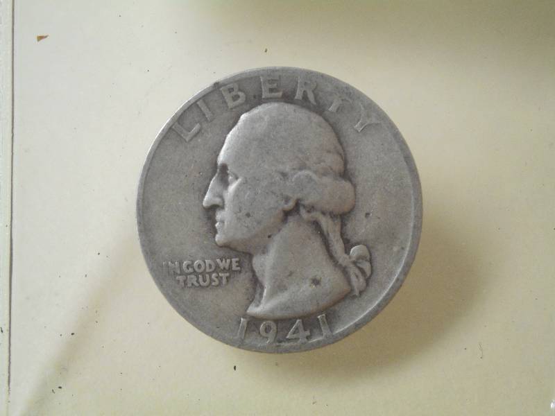 1941-S Washington Quarter, 90% Silv...